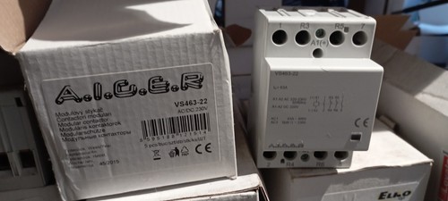 Contattore aiger 63a 2 - contattore, nc